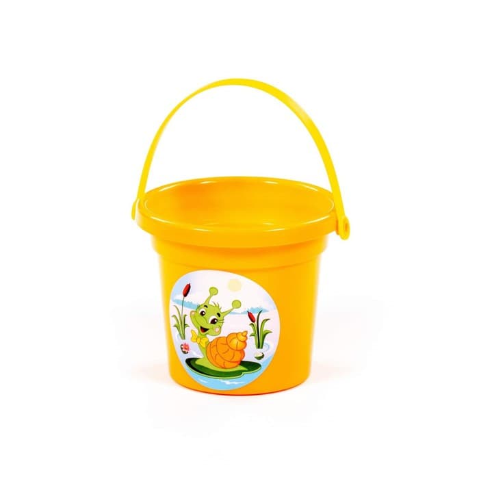 Ведро детское пластиковое для песочницы, малое, МИКС