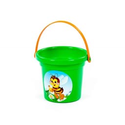 Ведро детское пластиковое для песочницы, малое, МИКС