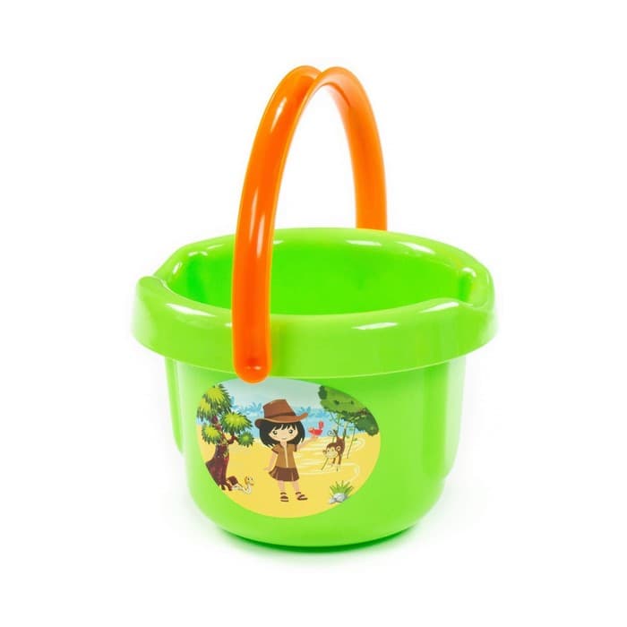 Ведро детское пластиковое для песочницы, большое, МИКС