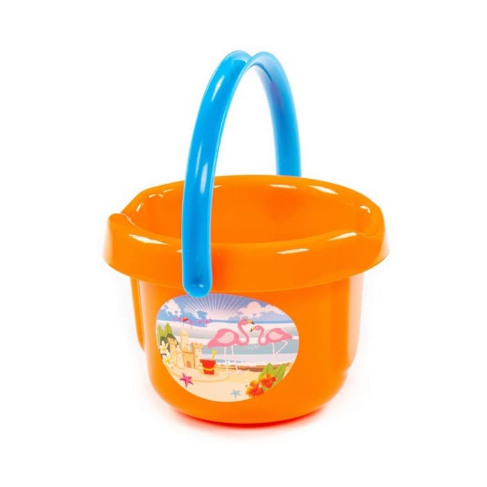 Ведро детское пластиковое для песочницы, большое, МИКС