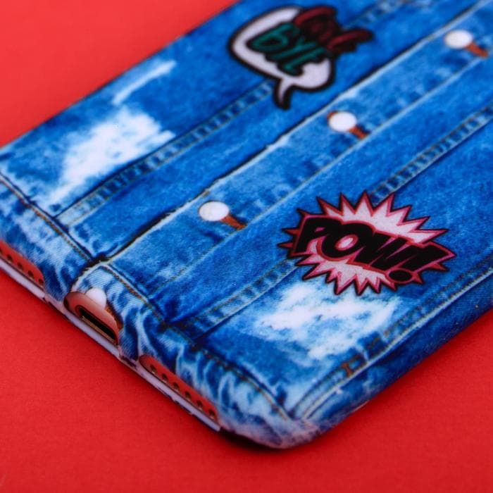 Чехол на телефон iPhone 7 «Молодёжно», soft touch 6.5×14 см