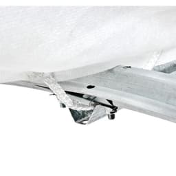 Парник, длина 5 м, оцинкованный профиль из 5 дуг, спанбонд 65 г/м², «Агрощит»