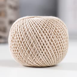 Пряжа для вязания спицами, крючком «ПНК Кирова. Флокс», 150 м/25 г, 100% хлопок немерсеризованный, цвет 3600