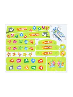 Снегокат «Тимка спорт 4-1», со спинкой, голубой, зелёный, ТС4-1/Ф22 Nika Kids