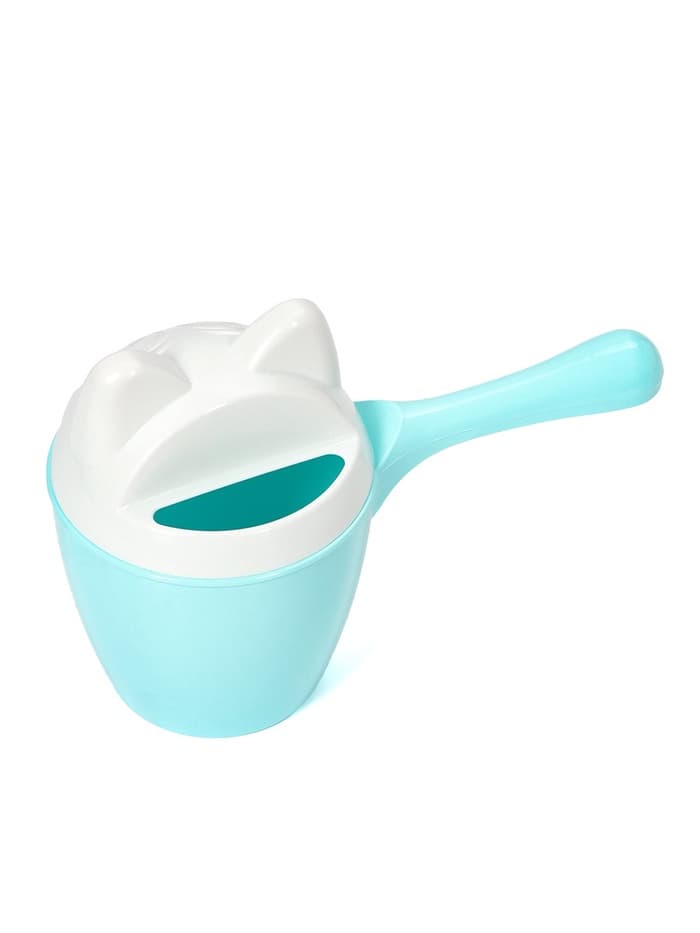 Набор для купания детский: ванночка 86 см, горка, ковш -лейка, голубой