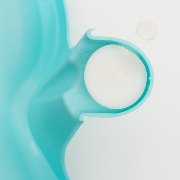 Набор для купания детский: ванночка 86 см, горка, ковш -лейка, голубой