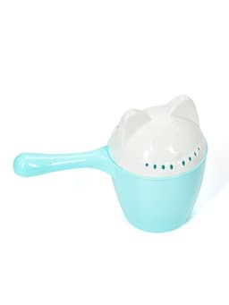 Набор для купания детский: ванночка 86 см, горка, ковш -лейка, голубой