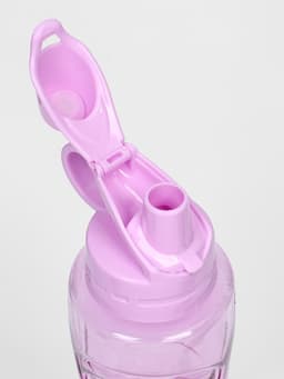 Бутылка для воды «Баунаталь», 600 мл, 23×8 см, спортивная, прозрачная, розовая