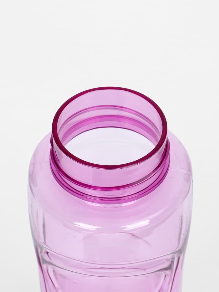 Бутылка для воды «Баунаталь», 600 мл, 23×8 см, спортивная, прозрачная, розовая