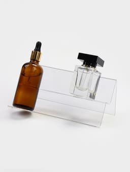 Горка 2 ступеньки наклонная, угол 45, 20×9×8 см, оргстекло 2 мм