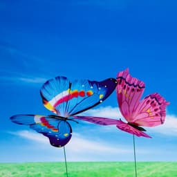 Штекер садовый «Бабочка альпина», 22×21 см, h=42 см, МИКС