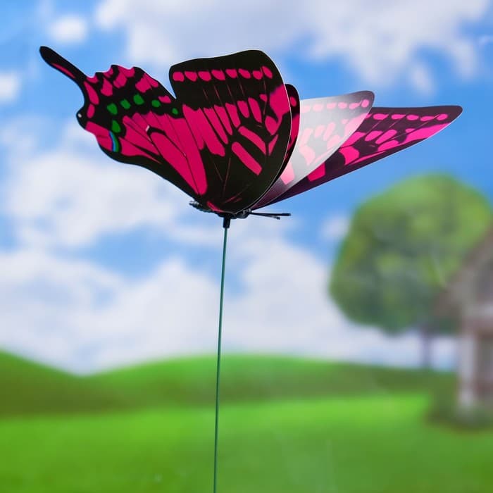 Штекер садовый «Бабочка альпина», 22×21 см, h=42 см, МИКС