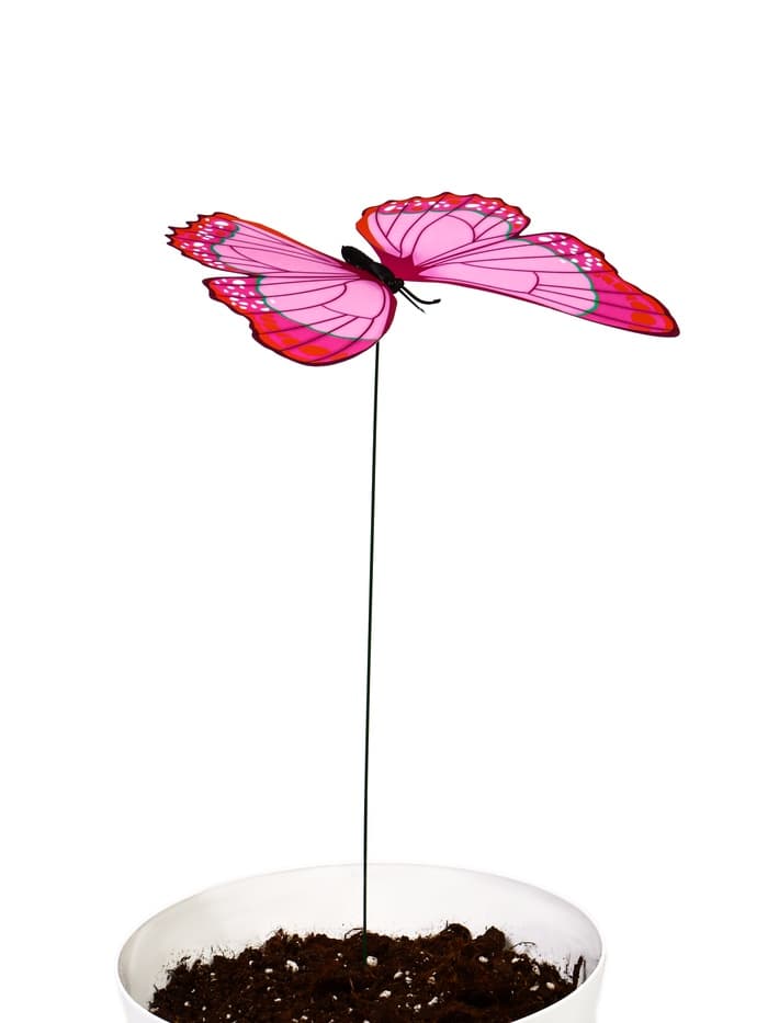 Штекер садовый «Бабочка альпина», 22×21 см, h=42 см, МИКС