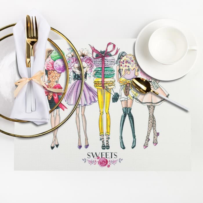 Салфетка на стол Girls sweets, 29×40 см