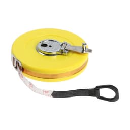 Рулетка геодезическая ТУНДРА, фиберглассовая лента, закрытый корпус, 10 м × 13 мм