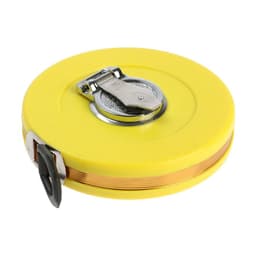 Рулетка геодезическая ТУНДРА, фиберглассовая лента, закрытый корпус, 10 м × 13 мм