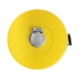 Рулетка геодезическая ТУНДРА, фиберглассовая лента, закрытый корпус, 30 м × 13 мм