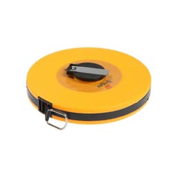 Рулетка геодезическая ТУНДРА, фиберглассовая лента, закрытый корпус, 30 м × 13 мм