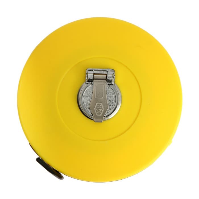 Рулетка геодезическая ТУНДРА, фиберглассовая лента, закрытый корпус, 30 м × 13 мм