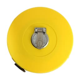 Рулетка геодезическая ТУНДРА, фиберглассовая лента, закрытый корпус, 30 м × 13 мм