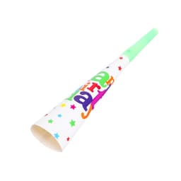 Дудка язычок «С днём рождения», набор 6 шт.