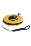 Рулетка геодезическая ЛОМ, фиберглассовая лента, закрытый корпус, 10 м × 13 мм