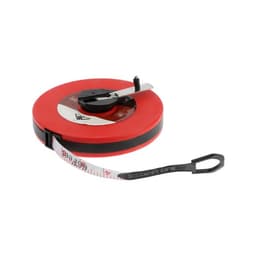 Рулетка геодезическая ЛОМ, фиберглассовая лента, закрытый корпус, 20 м × 13 мм