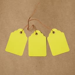 Бирки садовые, для маркировки растений, 4.5×3 см, набор 20 шт., пластик, МИКС, Greengo