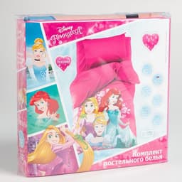 Постельное бельё 1.5-спальное «Этель. Принцессы», поплин