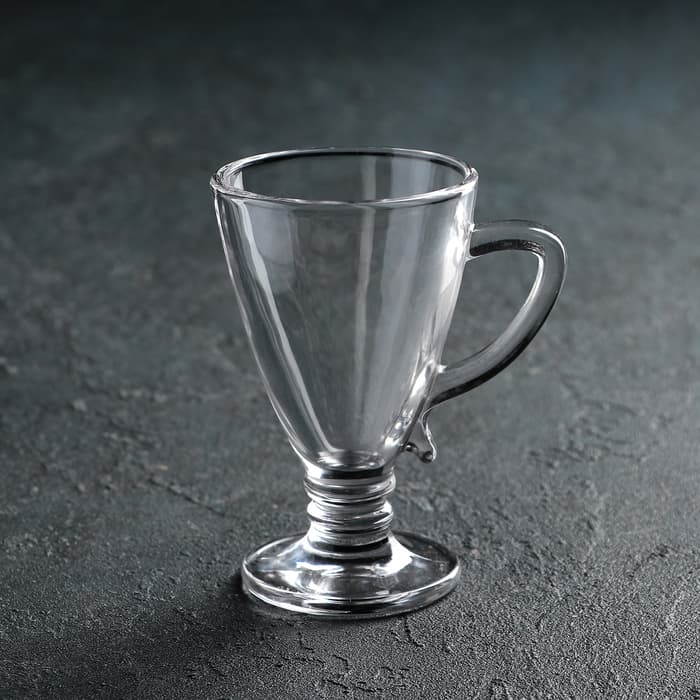 Кружка «Сьюзи», 110 мл, стекло, прозрачная