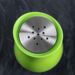 Солонка стеклянная «Сияние», 5.5×5×11 см, цвет МИКС