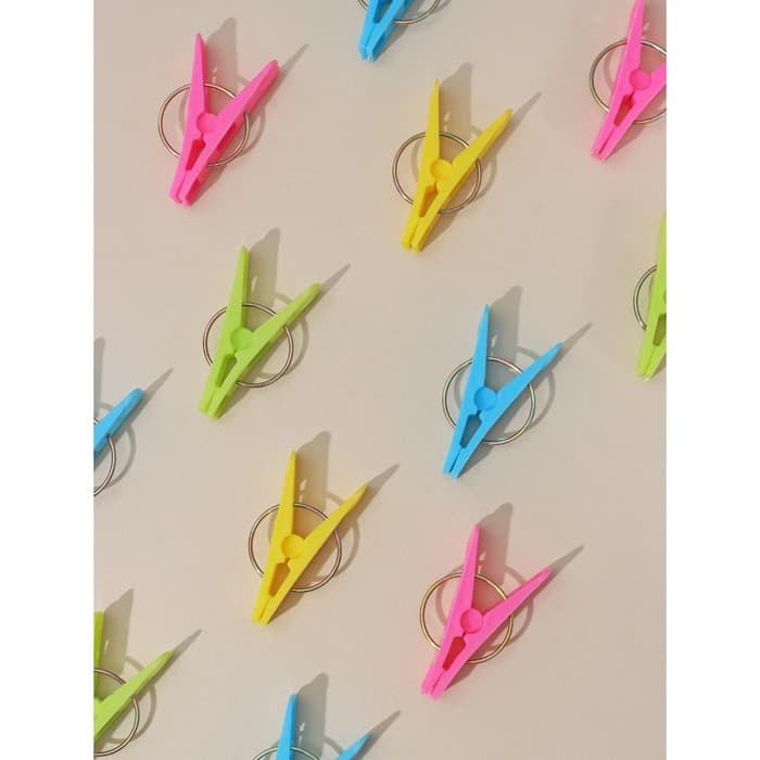 Прищепки для белья Доляна, 50 шт., МИКС