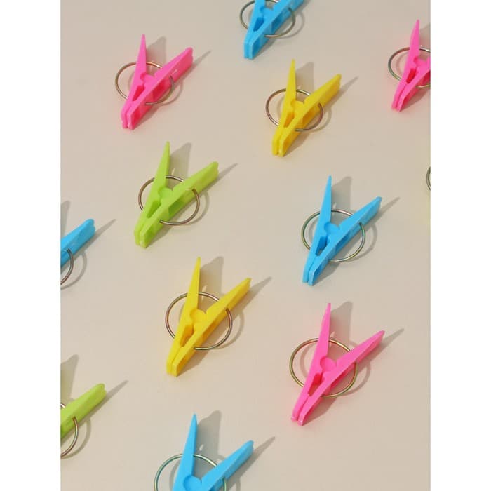 Прищепки для белья Доляна, 50 шт., МИКС