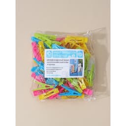 Прищепки для белья Доляна, 50 шт., МИКС