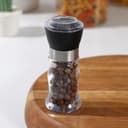 Мельница для специй Доляна «Рэйн», 12×5 см, керамический механизм, прозрачная