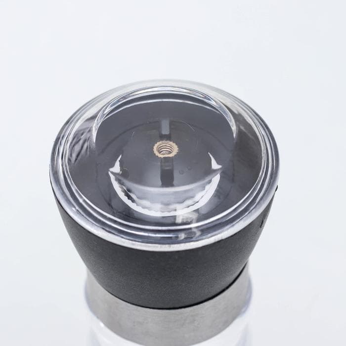 Мельница для специй Доляна «Рэйн», 12×5 см, керамический механизм, прозрачная