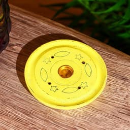 Подставка под благовония «Яркие цвета», 10×10×1 см, МИКС