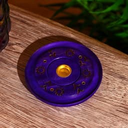 Подставка под благовония «Яркие цвета», 10×10×1 см, МИКС