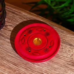 Подставка под благовония «Яркие цвета», 10×10×1 см, МИКС