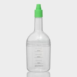 Набор кухонных принадлежностей Kitchen, бутылка-мерный стакан 380 мл, 7 насадок, 29×8.5 см, разноцветный