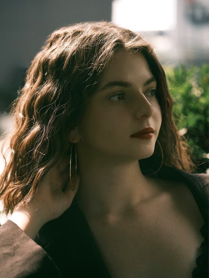 Серьги кольца QF «Классика», d=8 см, цвет золото