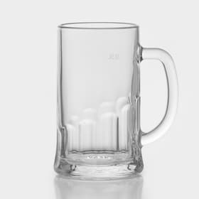 Пивная кружка «Пит», 500 мл, стекло, прозрачная