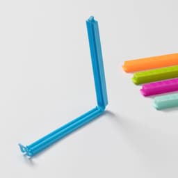 Зажимы для пакетов Доляна, 14 см, 5 шт., МИКС