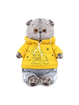 Мягкая игрушка «Басик» в спортивном костюме, 19 см