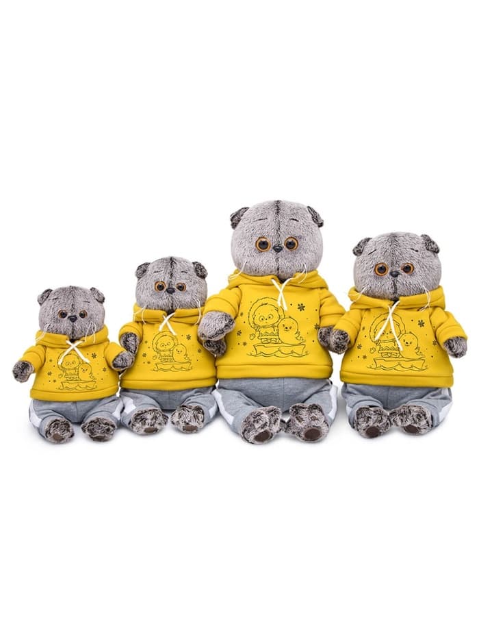 Мягкая игрушка «Басик» в спортивном костюме, 19 см