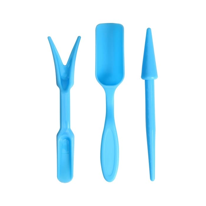 Набор посадочного инструмента: лопатка, вилка, конус, стаканчик, цвет МИКС, Greengo