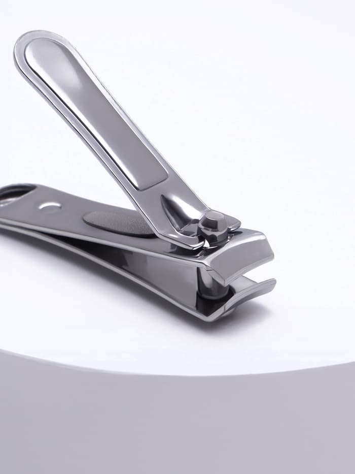 Кусачки книпсер маникюрные, с пилкой, 5 см, в коробке, МИКС