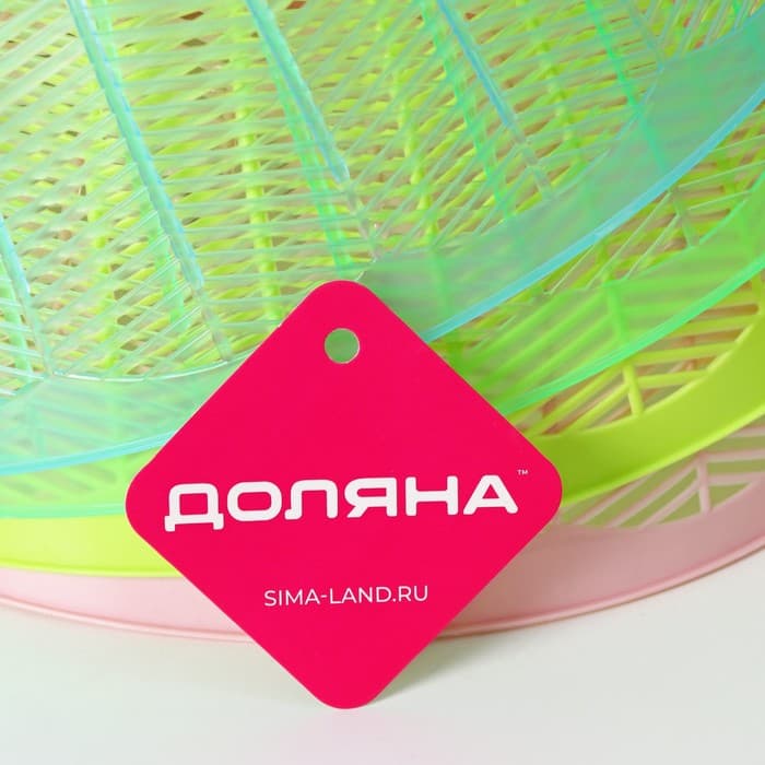 Сетка защитная для еды Доляна, 25.5×13.5 см, МИКС