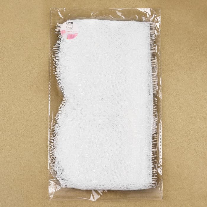 Кружево реснички, 90 мм, 9±0.5 м, в бобине 3 шт. по 3 м, айвори