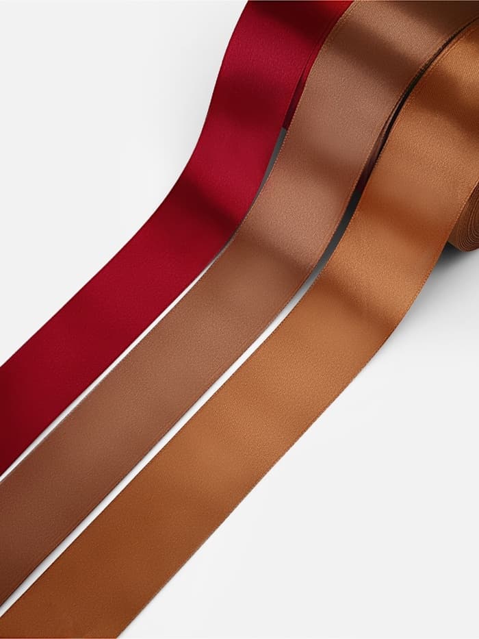 Атласная лента, набор 3 шт. «Вечерний», 40 мм, 23±1 м